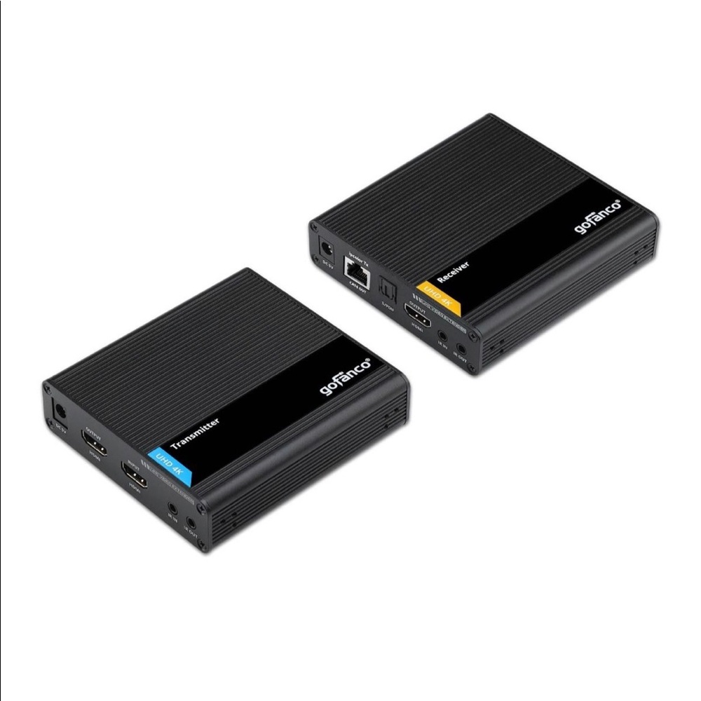 Gofanco 18G HDMI 2.0 CAT Extender with Cascade (HD20Ext-Cas)